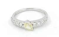 Anello Valentina Callegher Donna in Oro bianco Diamante 0.45 Ct 10988SGOY - 10988SGOY